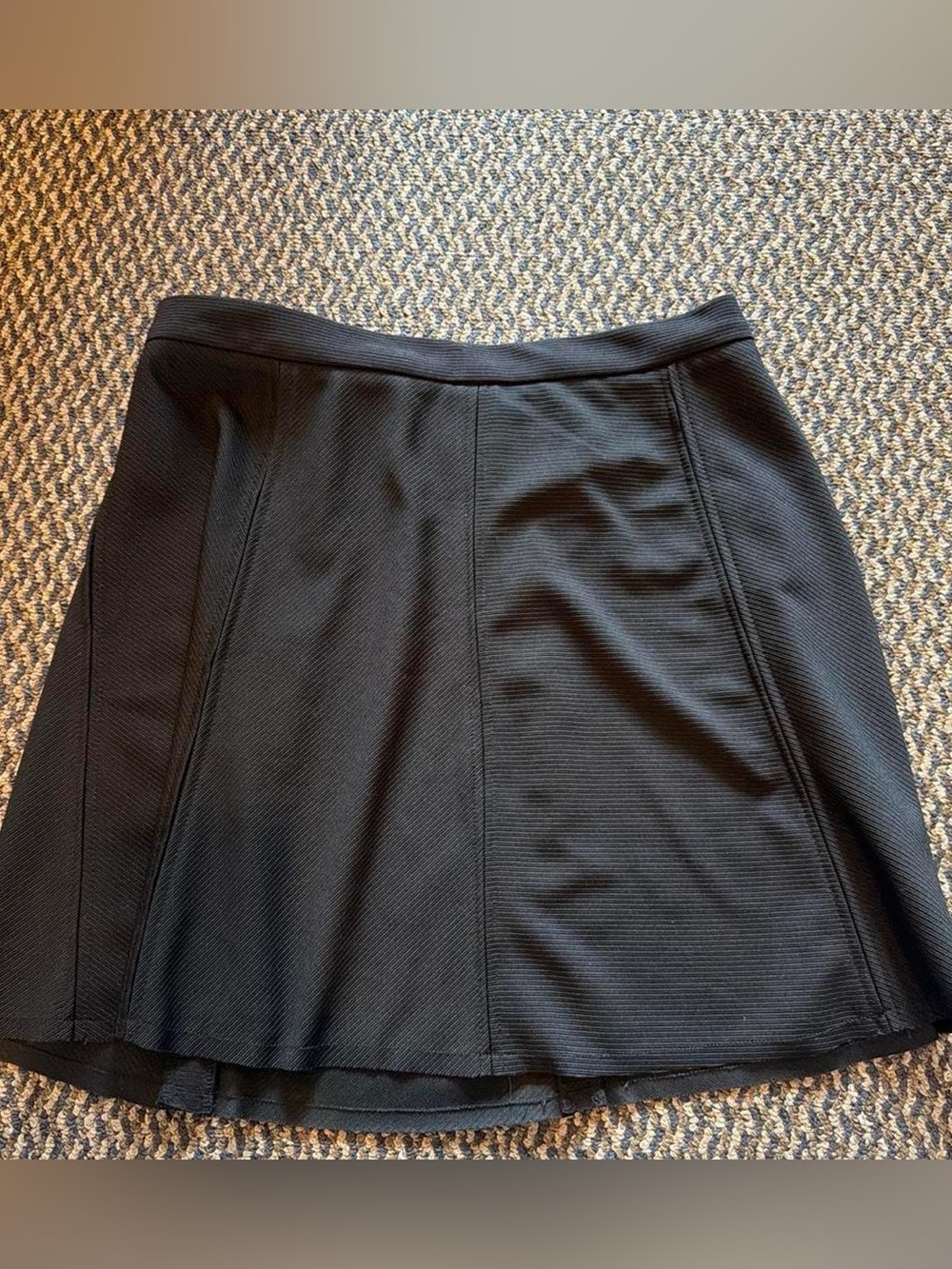 Black A-Line Women’s Skirt — Sleek Everyday Essential